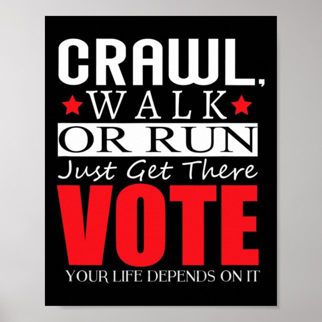 Poster Kamala Harris 2024 Election Anti Trump (Devant)