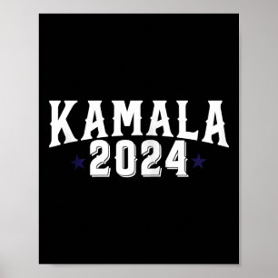 Poster Kamala Harris 2024 Madame la Présidente Election C