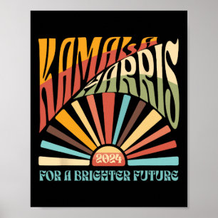 Poster Kamala Harris 2024 Un avenir meilleur Kamala Sunri