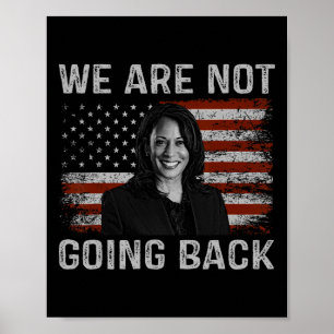 Poster Kamala Harris, Président 2002, ne va pas revenir
