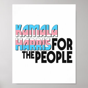 Poster Kamala Harris, Présidente Lgbt Kamala Harris, Pour