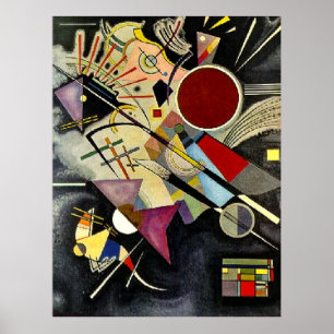 Poster Kandinsky - Accompagnement Noir 