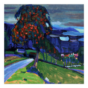 Poster Kandinsky - Automne à Murnau