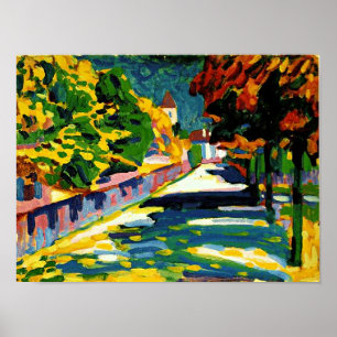 Poster Kandinsky - Automne en Bavière,