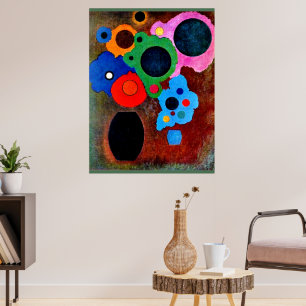Poster Kandinsky - Black Increasing,