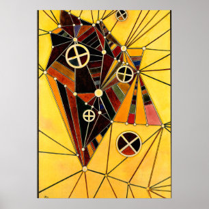 Poster Kandinsky - Dans le réseau