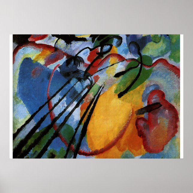 Poster Kandinsky - Improvisation 26, Aviron (Devant)