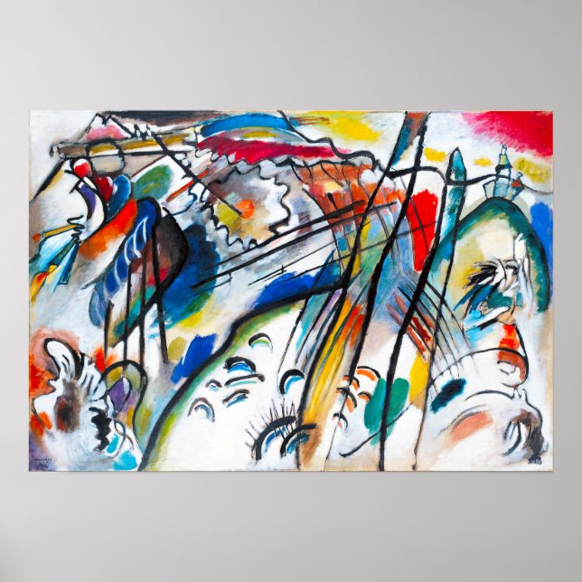 Poster Kandinsky Improvisation 28 (Devant)