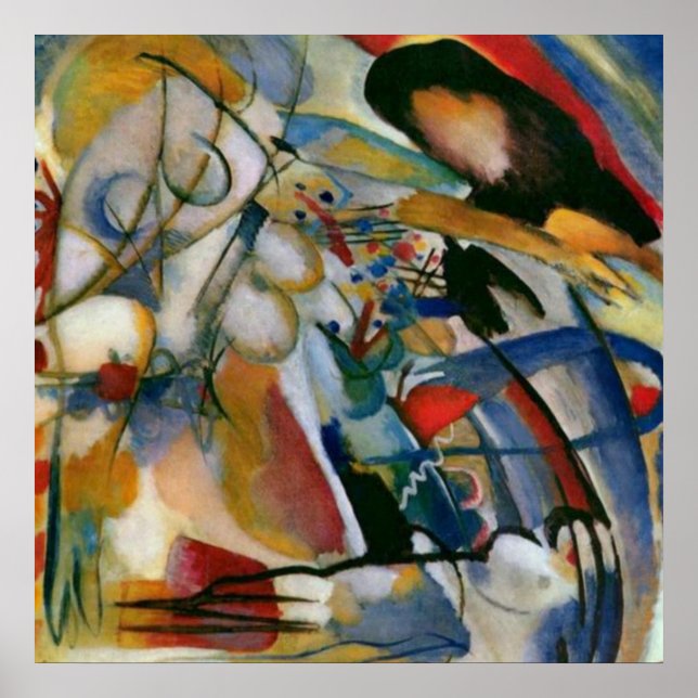 Poster Kandinsky Improvisation 33 Orient Abstrait (Devant)