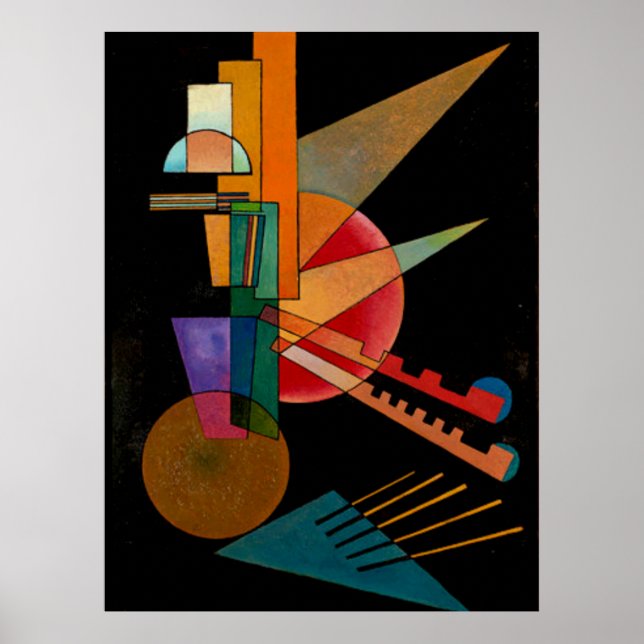 Poster Kandinsky - Interprétation Abstraite (Devant)