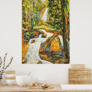 Poster Kandinsky - Kochel : Cascade I,
