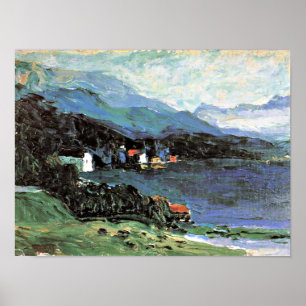 Poster Kandinsky - Kochel, célèbre peinture