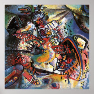 Poster Kandinsky Moscou I Abstrait Peinture