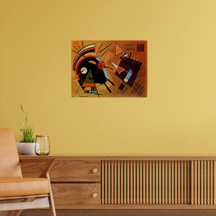 Poster Kandinsky - Noir et Violet,