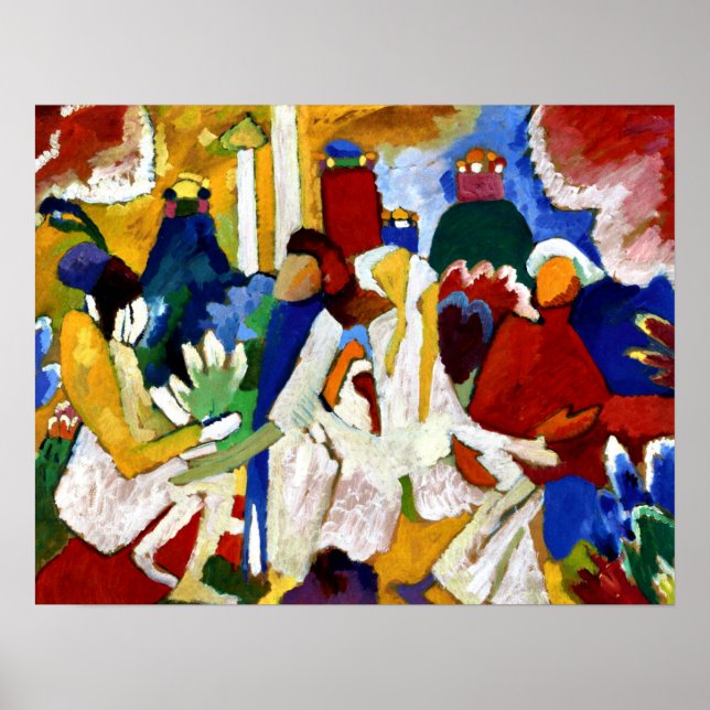 Poster Kandinsky - Oriental (Devant)