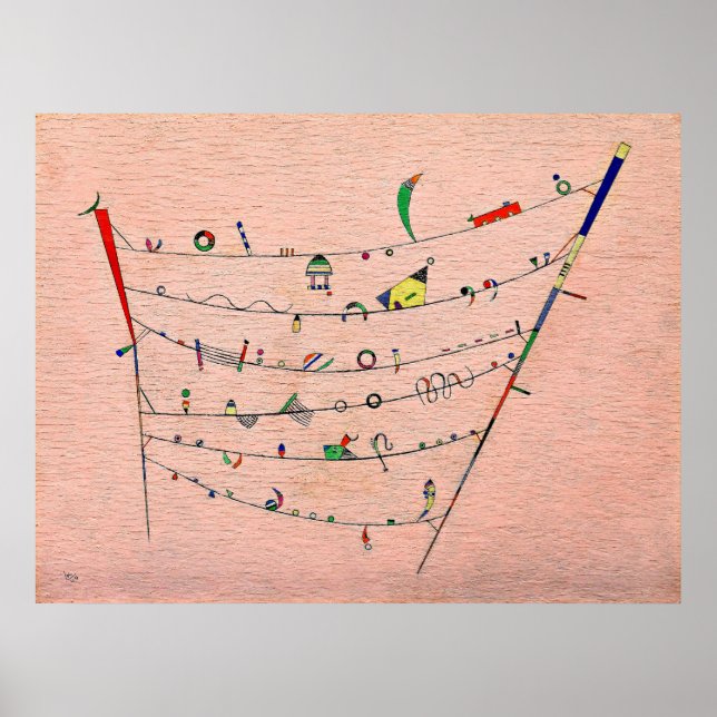 Poster Kandinsky - Petits Accents (Devant)
