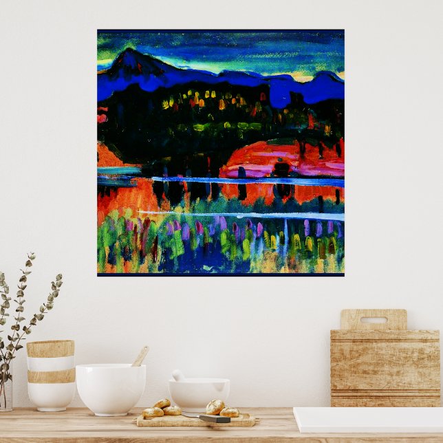 Poster Kandinsky - Sac fourre-tout Murnau am Staffelsee (Cuisine)