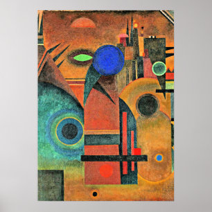 Poster Kandinsky - Silence Brown