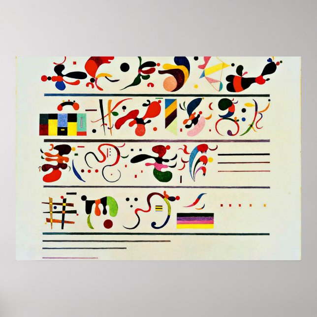 Poster Kandinsky - Succession (Devant)