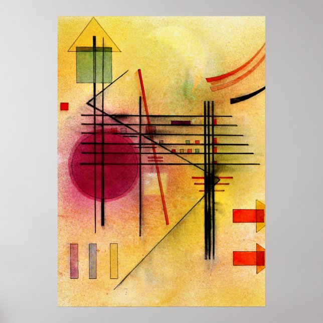 Poster Kandinsky - Vibrant (Devant)