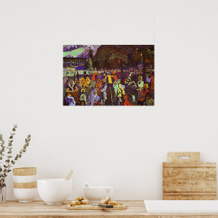 Poster Kandinsky - Vie Colorée,
