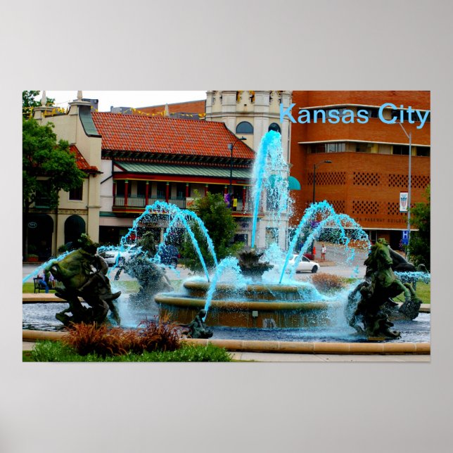 Poster Kansas City Country Club Plaza (Devant)