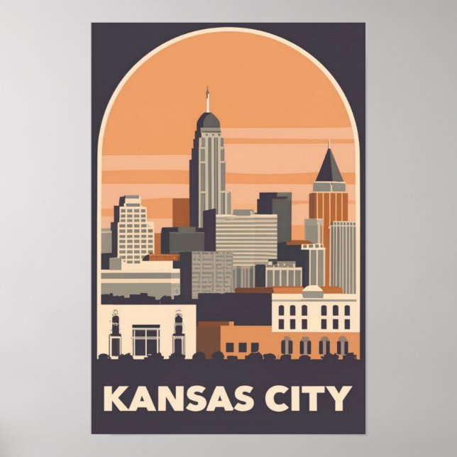 Poster Kansas City, Missouri (Devant)