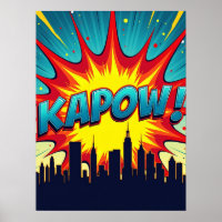 KAPOW ! Bande dessinée Pop Art Explosion