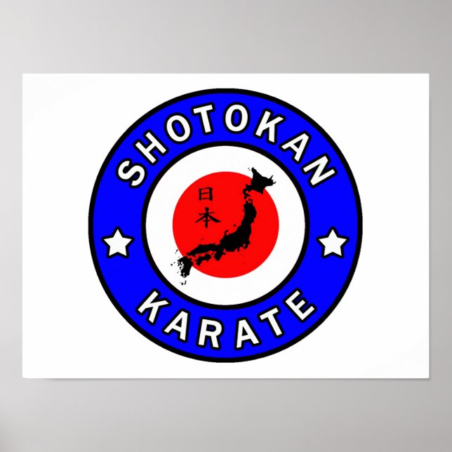 Poster Karaté de Shotokan (Devant)