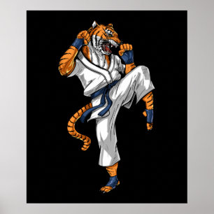 Poster Karaté de Tiger
