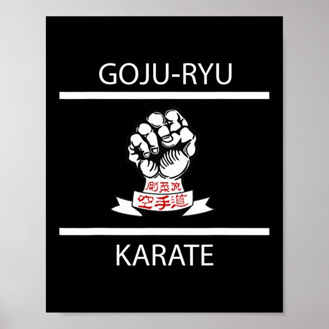 Poster Karate Goju-ryu (Devant)