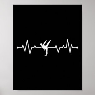 Poster Karate Heartbeat Karate
