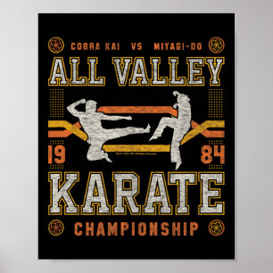 Poster Karate Kid - Championnat All Valley