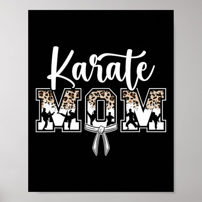 Poster Karate Maman Karate Mama Karate Mother (Devant)