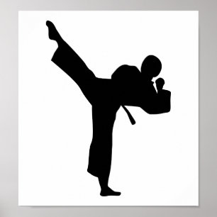 Poster Karate Martial Arts
