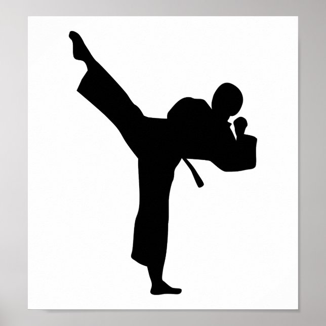 Poster Karate Martial Arts (Devant)