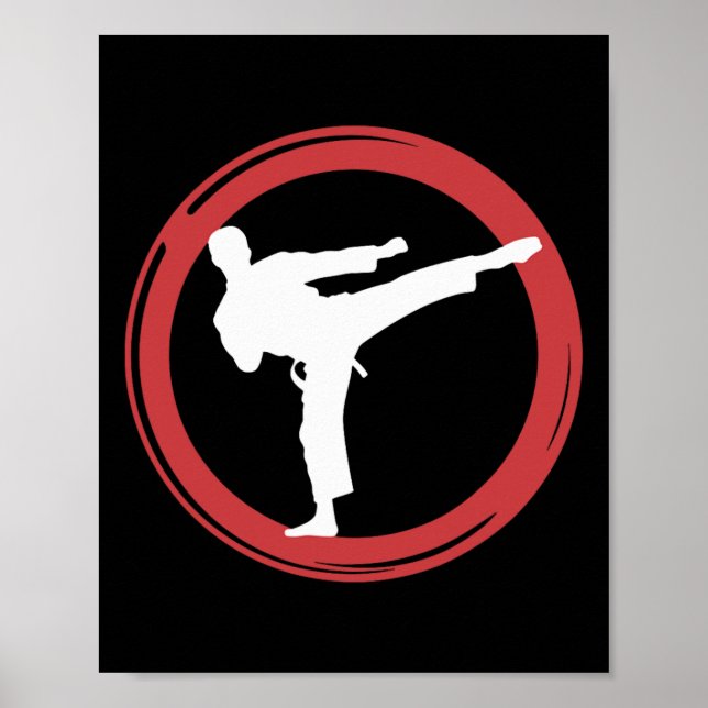 Poster Karate Martial Arts Essence (Devant)