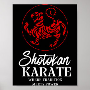 Poster Karate Shotokan : là où la tradition rencontre la