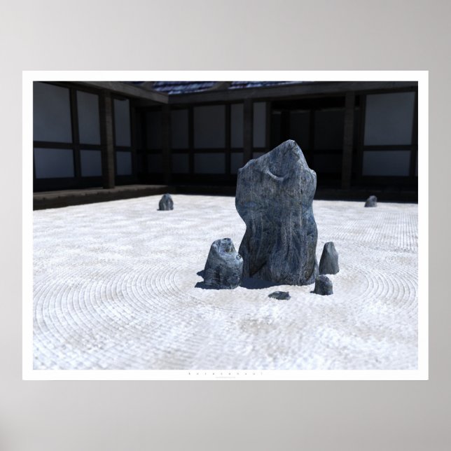 Poster Karesansui (Devant)