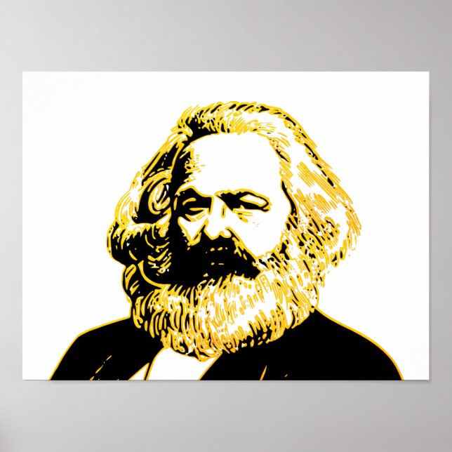 Poster Karl Marx (Devant)