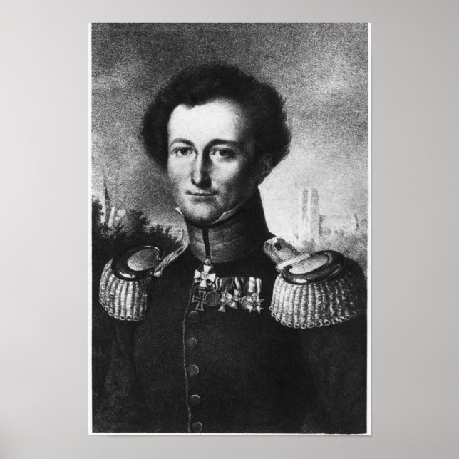 Poster Karl von Clausewitz (Devant)