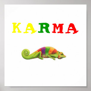 POSTER KARMA KAMELEON