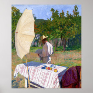Poster Károly Ferenczy - Octobre
