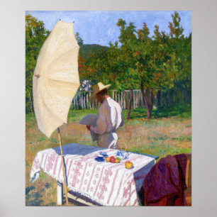Poster Károly Ferenczy - Octobre