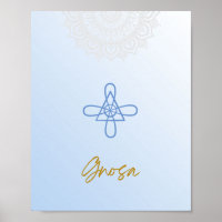 Karuna Reiki Gnosa Mandala Sky Blue