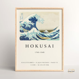 Poster Katsushika Hokusai La Grande Vague
