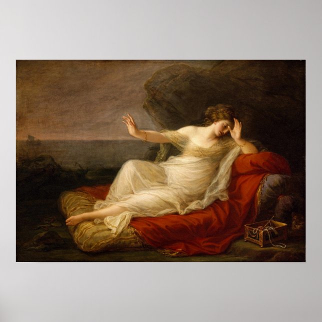 Poster Kauffman - Ariadne Abandonnée Par Thésée (Devant)