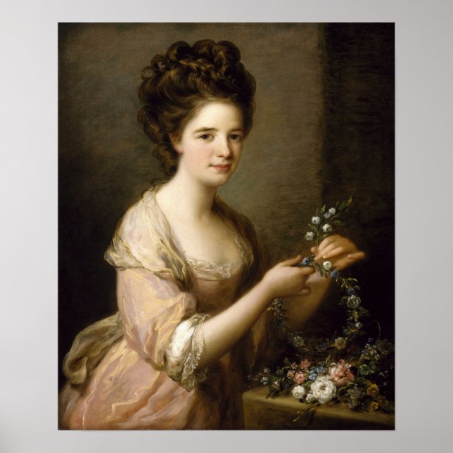 Poster Kauffman - Comtesse Eleanor De Lauderdale (Devant)