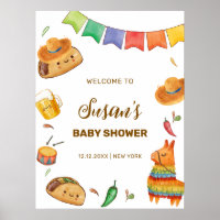Kawaii Fiesta Taco Bout Un Baby shower Bienvenue