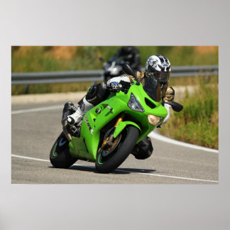 POSTER KAWASAKI ZX6R